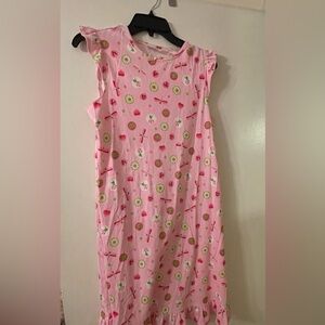 Talbots Pink and Green Nightgown with Playful Patterns ready for Spring!!